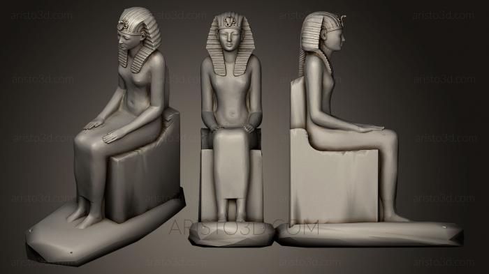 Egyptian statues and reliefs (STKE_0048) 3D model for CNC machine
